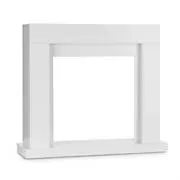Klarstein Studio Frame kandallószerkezet, MDF, modern dizájn, fehér akciós termékkép 1