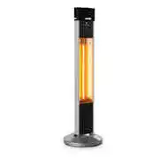 Blumfeldt Heat Guru infravörös hősugárzó, 2000 W, 3 melegítő fokozat, állványos, távirányító, ezüst akciós termékkép 1