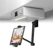 Auna Connect Soundchef, tablettartó, 13-22 cm, alumínium, 5 csukló, fekete termék 2. képe