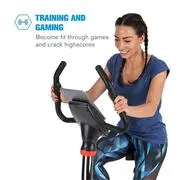 Capital Sports Arcadion Gaming Bike, házi szobabicikli, szobakerékpár, pulzusmérő, Bluetooth, kormányrögzítő termék 2. képe