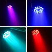 Beamz MHL, Moving Head Wash, 18 x 3 W, RGB DMX, fekete termék 2. képe