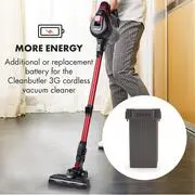 Klarstein Cleanbutler 3G Turbo, Li-Ion akkumulátor, pótalkatrész, tartozék, 47.09 Wh termék 2. képe