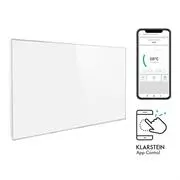 Klarstein Wonderwall 960 Smart, infravörös hősugárzó, 80 x 120 cm, 960 W, heti időzítő, IP24, fehér akciós termékkép 1