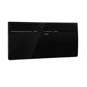 Klarstein Hot Spot Slimcurve, konvektor, fűtőtest,  80 x 40 cm, 40 m², 2000 W, 5 - 40 °C, IP24, fekete akciós termékkép 1