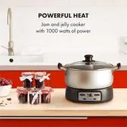 Klarstein Jam Session, lekvárfőző üst, 1000 W, 2 automatikus program termék 2. képe