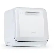 Klarstein Aquatica, mosogatógép, 860 W, szabadon álló, telepítés nélkül, fehér akciós termékkép 1