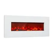 Klarstein Lausanne Long, elektromos kandalló, 1600 W, 2 fűtési fokozat, 128 cm akciós termékkép 1