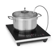 Klarstein Cook n Roll, indukciós főzőlap, 2000 W, 3 órás időzítő, 10 fokozat, fekete akciós termékkép 1