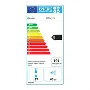 Klarstein Vinovilla 17, kétzónás borhűtő, 53 liter, 17 palack, 3 színű LED világítás, fehér termék 2. képe