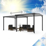 Blumfeldt Pantheon Cortina Solid Sky Expand, pavilon, 3 x 2,5 x 3 m, alumínium, antracit akciós termékkép 1