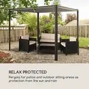 Blumfeldt Pantheon RemoteShade Ambient, pavilon, motorizált tető, LED lámpa termék 2. képe