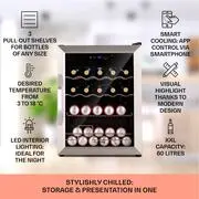Klarstein Coachella 60, Smart, hűtő, 60 l, WiFi funkció, háttérvilágítás termék 2. képe