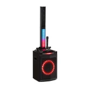 Auna Clubmaster Tube, party audio rendszer, max. 150 W, 10" woofer, USB, BT, AUX, fekete akciós termékkép 1