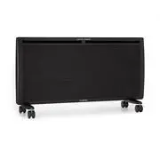 Klarstein Hot Spot Slimcurve Double Wave, konvektor, 2 az 1-ben fűtőtest, 2000 W, heti időzítő, fekete akciós termékkép 1