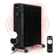 Klarstein Thermaxx Heatstream, olajradiátor, 2500 W, 5 - 35 °C, 24-órás időzítő, fekete akciós termékkép 1