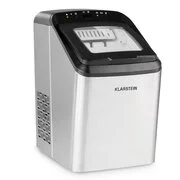 Klarstein Partytime, jégkocka készítő, tiszta jég, 15 kg/24 h, rozsdamentes acél, ezüst akciós termékkép 1