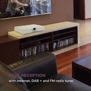 Auna Stealth Base Connect Soundbase, Bluetooth, internet/DAB+FM, USB, AUX termék 2. képe