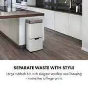 Klarstein Royal Trash Rose Gold, szemétkosár szenzorral, 72 l, rozsdamentes acél, rózsaszín arany termék 2. képe