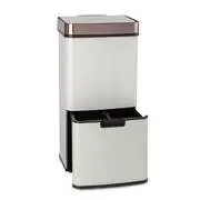Klarstein Royal Trash Rose Gold, szemétkosár szenzorral, 72 l, rozsdamentes acél, rózsaszín arany akciós termékkép 1