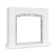 Klarstein Studio Frame II, kandallószerkezet, MDF, márvány díszítéssel akciós termékkép 1