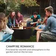 Blumfeldt Pompeji, tűzrakóhely és grill, Ø60cm, acél termék 2. képe