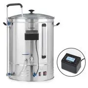 Klarstein Brauheld Pro, sörfőző üst, 3300 W, 70 l, 30 - 100 °C, keverőpumpa, nemesacél akciós termékkép 1