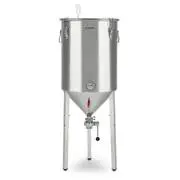 Klarstein Gärkeller Pro XL, erjesztő edény, 60 l, élesztő leeresztő szelep, rozsdamentes acél akciós termékkép 1