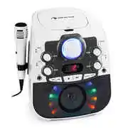 Auna StarMaker 2.0, karaoke rendszer, bluetooth, CD lejátszó, mellékelve mikrofon akciós termékkép 1
