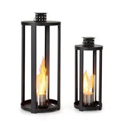 Blumfeldt Fiamme Cilindro, etanol lámpások, 2 darabos készlet, rozsdamentes acél égő, 0,3 liter, égési idő 4 óra akciós termékkép 1