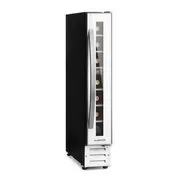 Klarstein Vinovilla 7 built-in Uno Quartz, beépített borhűtő, fehér üveg, rozsdamentes acél akciós termékkép 1
