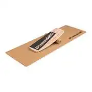 BoarderKING Indoorboard Curved, egyensúlyozó deszka, alátét, henger, fa/parafa akciós termékkép 1