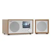 Auna Silver Star Mini Two, internetes DAB+/FM rádió, WiFi, BT, TWS hangszóró akciós termékkép 1