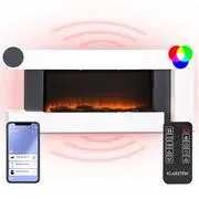 Klarstein Studio Light & Fire 2 Smart, kandalló, 1000/2000 W, MDF, WiFi Control akciós termékkép 1
