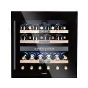 Klarstein Vinsider 36 Onyx Edition, borhűtő, 85 liter, 5 - 22 °C, 2 zóna akciós termékkép 1