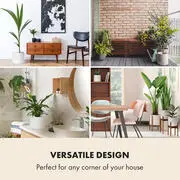 Fox & Fern Heusden, virágcserép, Polystone, növények számára alkalmas, kézzel készített termék 2. képe