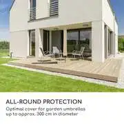 Blumfeldt Shield Premium, védőburkolat napernyőkhöz, Ø 300 cm-ig, UV-ellenálló termék 2. képe
