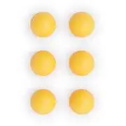 BeerCup Alley, professzionális beerpong labdácskák, pingpong labdák, 40 mm, sima, 6 darab termék 2. képe