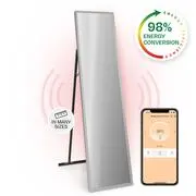 Klarstein La Palma 900 smart, infravörös hősugárzó, 40 x 160 cm, 900 W, tükörállvány akciós termékkép 1