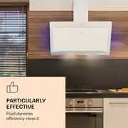 Klarstein Aurora Eco 90, páraelszívó, 550 m³/ó, 90 cm, kéményes páraelszívó, háttérvilágítás, A+ termék 2. képe