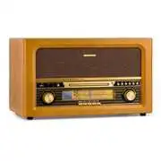 Auna Belle Epoque 1906 Retro Sztereó Rendszer CD FM USB MP3 REC AUX akciós termékkép 1