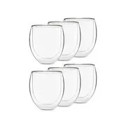 Feelino Ice set 6, teáspohár, 6 db, 320 ml, kiváló minőségű boroszilikát üveg, mosogatógépben mosható akciós termékkép 1
