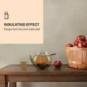 Feelino Ice set 6, teáspohár, 6 db, 400 ml, kiváló minőségű boroszilikát üveg, mosogatógépben mosható termék 2. képe