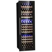 Klarstein Vinsider 89 Trio, beépített borhűtő, 5 - 18 °C, érintőképernyős vezérlőpanel, fa polcok akciós termékkép 1