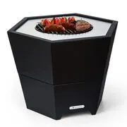 Blumfeldt Hekla 2 az 1-ben, tűzhely, Ø 60 cm, víz- és fagyálló, grill-lap, grillrács akciós termékkép 1