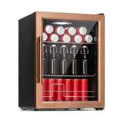 Klarstein Beersafe XL, hűtőszekrény, 60 literes, 2 polc, dupla hőszigetelt panorámaajtó, rozsdamentes acél akciós termékkép 1