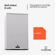 Klarstein Matterhorn 68, mini hűtőszekrény, 68 literes, 35 dB, kompakt, zárható termék 2. képe