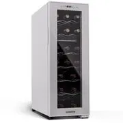 Klarstein Shiraz 18 Duo, borhűtő, 2 zóna, 53 l/18 palack, 5-18 / 5-18 °C, érintésvezérlés akciós termékkép 1
