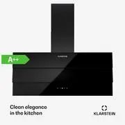 Klarstein Antonia 90, páraelszívó 90 cm, 247 m³/h, érintésvezérlés, EEK A++, üveg termék 2. képe