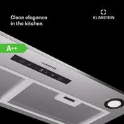 Klarstein Paolo 72 beépíthető páraelszívó 72 cm 520 m³/h LED Touch A++ termék 2. képe