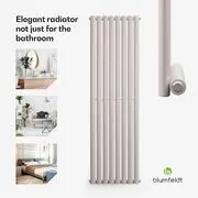 Blumfeldt Tallheo, 47 x 160, radiátor, csőradiátor, 728 W, melegvizes, 1/2 termék 2. képe